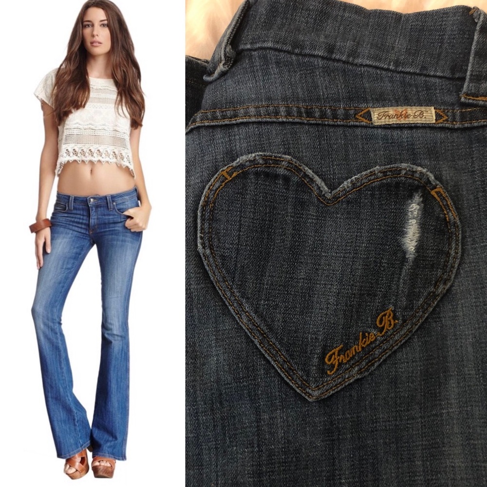Frankie B Jeans with Heart Pockets